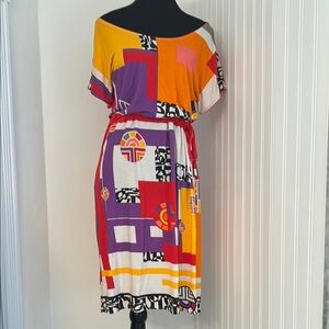 Luxury Brand Feraud Paris Colourful Sundress